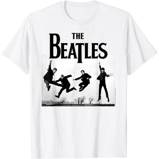 เสื้อยืด พิมพ์ลาย The Beatles Jump at Sefton Park Official Merchandise สําหรับผู้ชาย และผู้หญิง