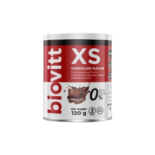 ✨Non Whey ✨ Biovitt XS (รสช็อกโกแลต) อร่อย เข้มข้น/อิ่มนาน ลดความอยากอาหาร น้ำตาล 0% Fat 0% KCAL0% (ขนาด 120G)