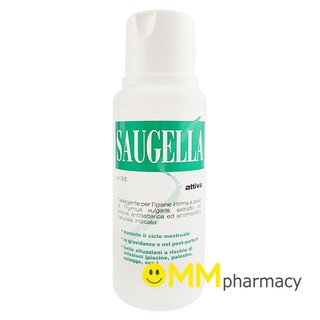 Saugella Attiva 250 ml. ผลิตภัณฑ์ทำความสะอาดจุดซ่อนเเร้น สูตรปกป้องเป็น 2 เท่า