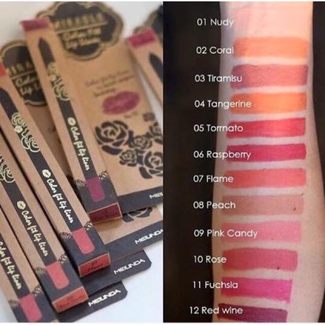 ลิปลายเน่อ sivanna ลิปดินสอ