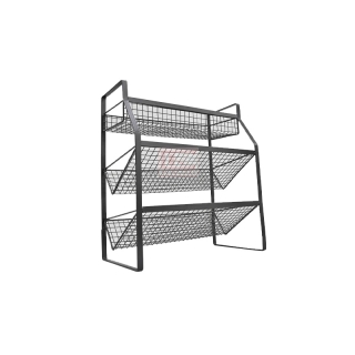 โปรโมชั่น : ชั้นวางเครื่องปรุง ชั้นวางของในครัว ชั้นวางของ รุ่น Black Series