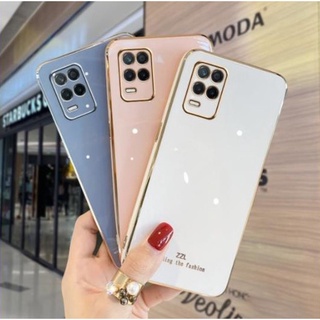 เคสโทรศัพท์มือถือ ซิลิโคน ขอบตรง ลายเรียบง่าย แฟชั่น สําหรับ OPPO realme C21Y C25Y realme C30 50i prime realme C35 realme C35 realme C21 realme C2 OPPO A1K