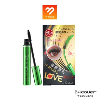 (แท้!!) ฉลาก ไทย BQ Mascara มาสคาร่าเขียว ขนตายาว งอล หนา เด้ง BQ เขียว