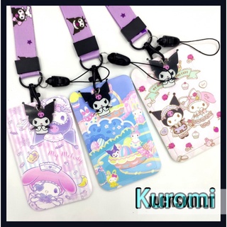 Sanrio Kuromi One Piece Card Holder สายคล้องบัตรพนักงาน ที่ใส่บัตรพนักงาน พวงกุญแจ บัตรพนักงาน บัตรนักเรียน พวงกุญแจน่ารัก พวกกุญแจ พวงกุญแจรถยนต์ การ์ด บัตร ที่ห้อยบัตรพนักงาน ซองใส่บัตรพนักงาน โดนัลด์ดั๊ก พวงกุญแจน่ารัก