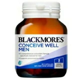 Blackmores Concieve Well men New packaging 28 caps exp 3/2024