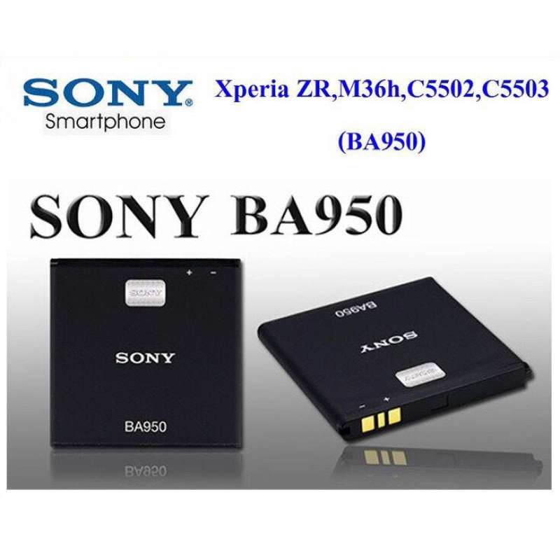 Original Sony แบตเตอรี่ BA950 สำหรับ SONY Xperia M36h C5502 C5503 AB - 0300 ZR SO-04E ของแท้แบตเตอรี