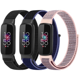 สายนาฬิกาข้อมือไนล่อน แบบเปลี่ยน สําหรับ Fitbit luxe Fitbit luxe