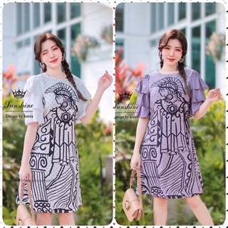 Maxi Dress ลายสุดฮอต เนื้อผ้าอย่างดี..มีน้ำหนักไม่ระคายผิว  โทนสี...ดูเด่น..ดูแพง