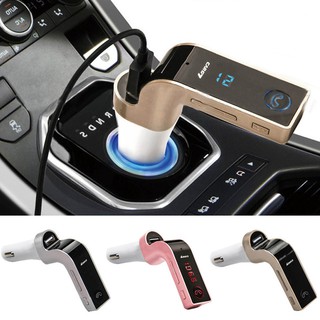 cherry อุปกรณ์รับสัญญาณบลูทูธในรถยนต์ CAR G7 Bluetooth FM Transmitter MP3 Music Player SD USB ของแท้