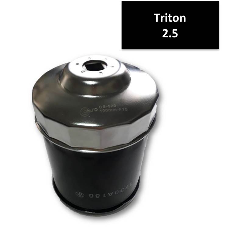 CONSO ฝาถอดไส้กรองน้ำมันเครื่องแบบถ้วย CS-520 (100 mm.) สำหรับ Mitsubishi (Triton 2.5 ,3.2) ,Strada 