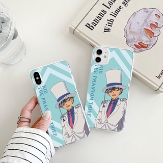 Kaito Kidd เคสไอโฟน 13 12 11pro 8พลัส iPhone Xr Xs X 7 8 14 pro max se2020 7plus 8plus เคส 13 pro max phone case นิ่ม