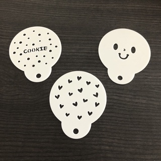 "I Love Cookie" Korean Stencil, set of 3 แผ่นทำลายตกแต่งหน้าขนม