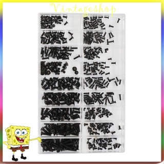 【INStock]  500Pcs 18 Types Mini screw DIY Kit Laptop Computer  Assemble Repair Screw Fastener set Electronic  Digital Phillips  Screw Kit