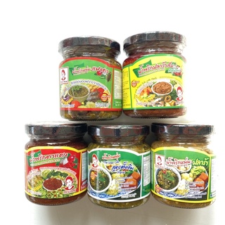 น้ำพริกมารศรี 90 กรัม / 180 กรัม น้ำพริกหนุ่ม น้ำพริกตาแดง