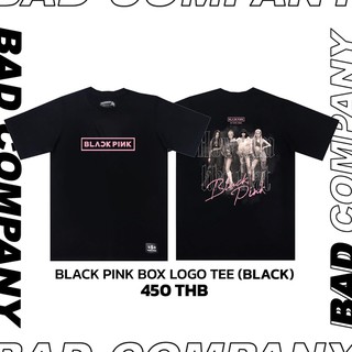 [LEEE]Badcompany เสื้อยืดสกรีนลาย "Logo Black" คอกลม