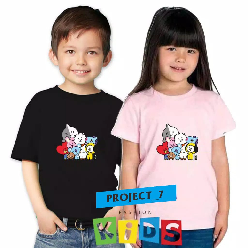 เสื้อยืด BTS CHILDRENS / ผ้า BTS /