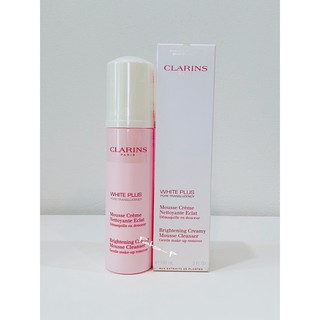 วิปโฟมล้างหน้า-เพื่อผิวกระจ่างใส-Clarins-White-Plus-Brightening-Creamy-Mousse-Cleanser-150ml