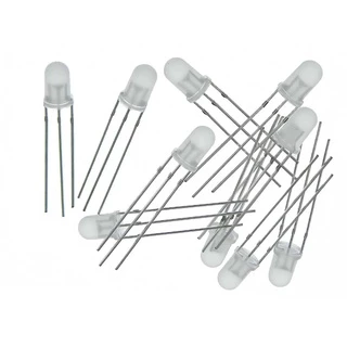 (5 ดวง) RGB RG LED ไดโอดเปล่งแสง 3 มม 5 มม Common Anode Cathode Bright Full Color LED 5mm legs ควบคุมการแสดงสีได้อิสระ