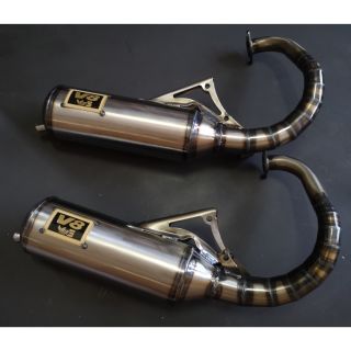 ท่อ V8 เทียบแท้ใส่dio​ สูบตั้ง​ ปากท่อ29mmใบละ