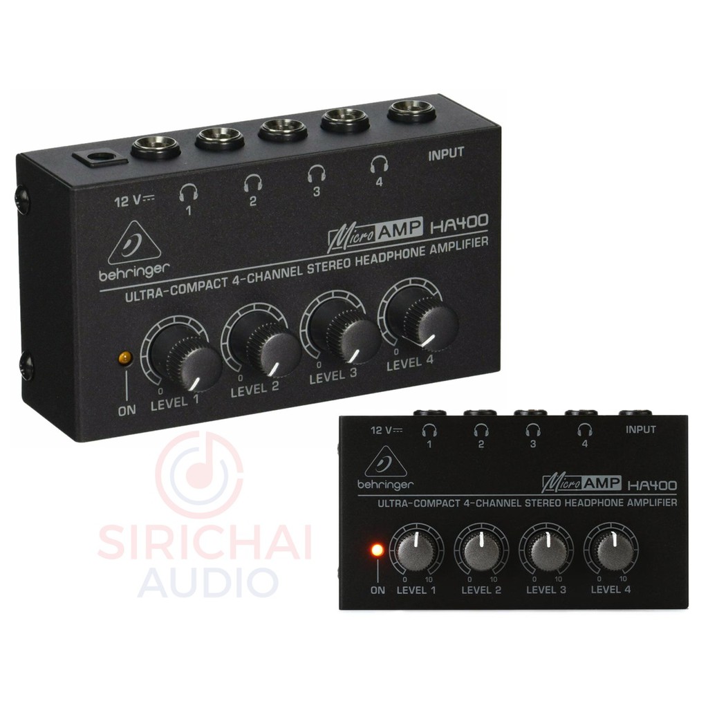 แอมป์ขยายหูฟัง BEHRINGER HA400 Headphone Amplifier