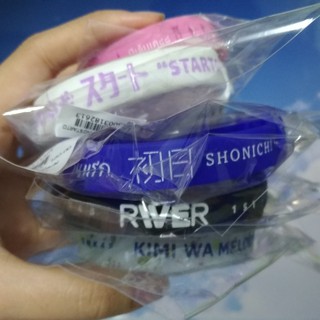 ริสแบน  BNK48  Wristband   ( Bnk48/Starto/Shounichi/River/kimi wa melody)