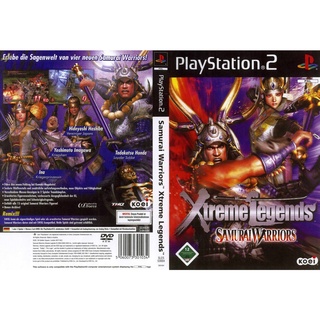 แผ่นเกมส์ PS2 Samurai Warriors Xtreme Legends   คุณภาพ ส่งไว (DVD)