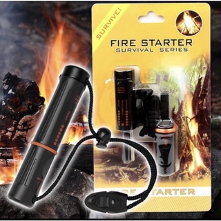 แท่งจุดไฟที่จุดไฟแมกนีเซียม Fire Starter Survival Series