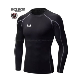 Warrix Baselayer - เสื้อยืดแขนยาว แห้งเร็ว รัดรูป เทคฟิต เทรนนิ่ง ฟิตเนส สําหรับผู้ชาย