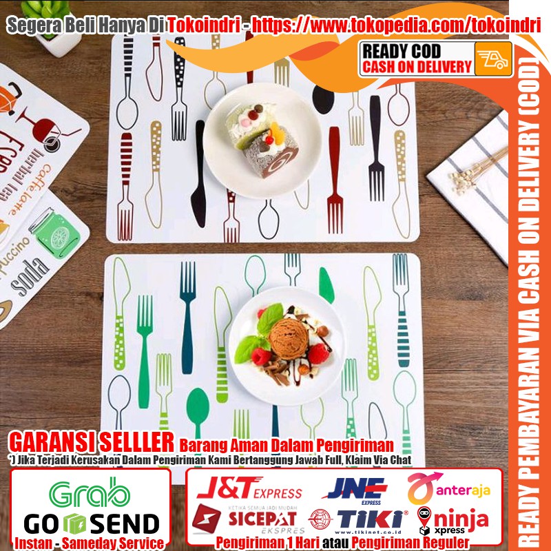 PLACEMAT DINING TABLE MAT PLATE PLATE แผ่นรองจานแก้ว