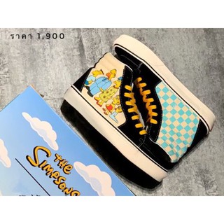 VANS SK8 HI THE SIMPSONS EHITE