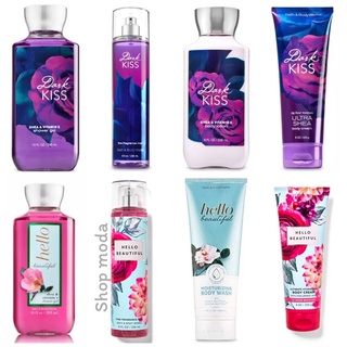 🌸 แท้💯% hello beautiful  dark kiss  Bath &amp; body works