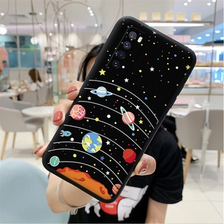 Compatible For Itel P36 Play Vision 1 Pro 1 Plus A58 A49 A56 P37 A37 A36 Vision 2S 2 Plus ดาวเคราะห์จักรวาล กันตก เคสโทรศัพท์