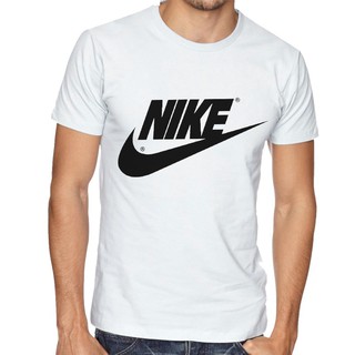 【ส่งภายใน 24 ชั่วโมง】Nike ยอดขาย รับประกันไม่ย้วย 2 ปี ผ้านุ่ม เสื้อยืดเปล่า เสื้อยืดสีพื้น เสื้อยืดคอกลม_สีขาว