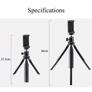 Mini Portable Tripod Mobile Stand &amp; Camera Stand with Mobile Holder