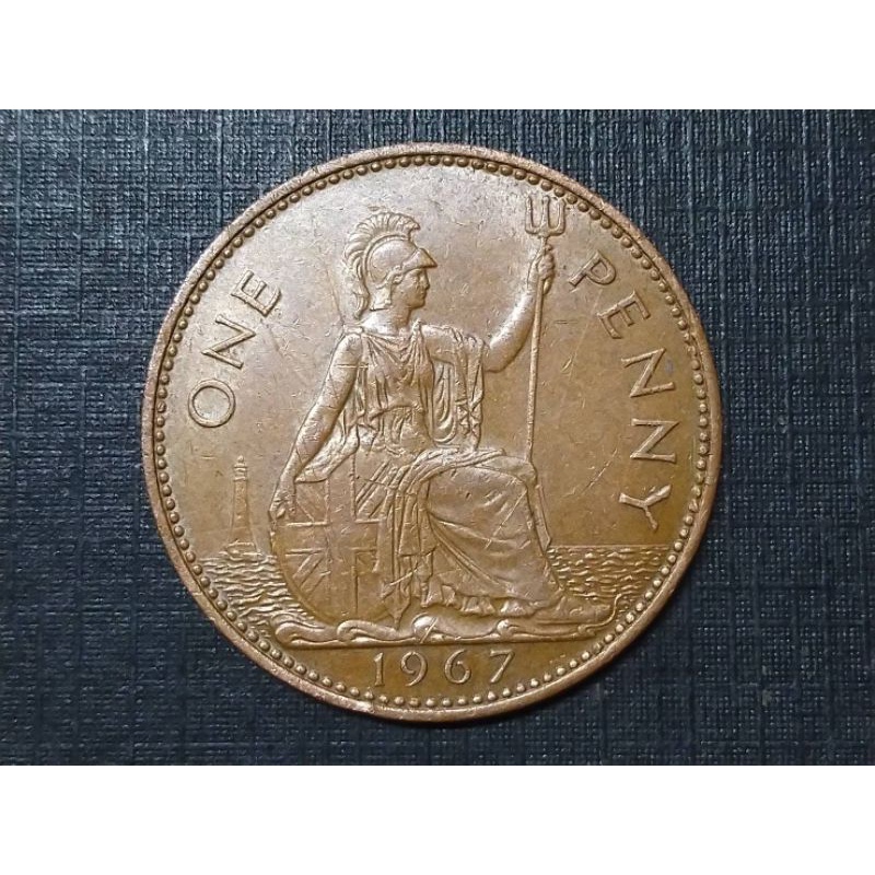 เหรียญ​ต่างประเทศ​(1877)United​ Kingdom​ 1967