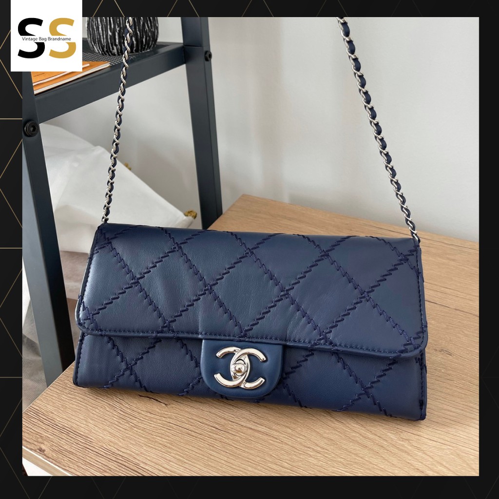 ❌Sold Out❌ [Used in Good] Chanel: WOC Shoulder Bag Lamskin - กระเป๋าแบรนด์เนมแท้ มือสอง