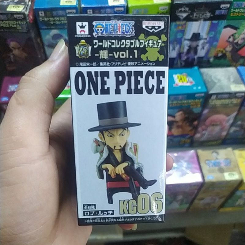 ฟิกเกอร์ One Piece Leader CP9 Lucci WCF ของแท้