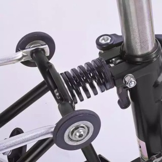 ทักรับโค้ดจ้า[TYROBIKE]-สปริงหางหลัง Brompton 3sixty (จัดส่งเฉพาะตัวสปริง ไม่มีน็อตกับหมวกให้นะคะ)