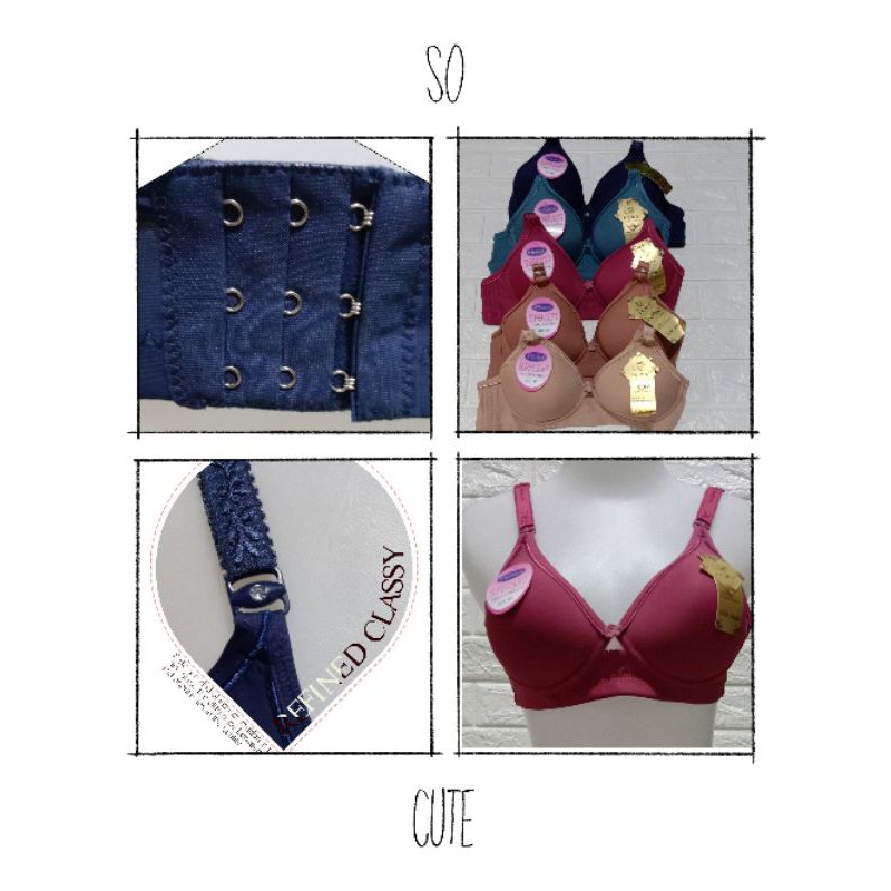 BH HAK 3FEMA(F B5)224 SiZe 36-42 พร้อม SPON ไม่มีลวดผู้ใหญ่ Teen BRA