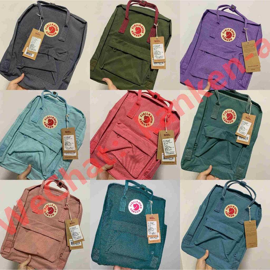 Fjallraven kanken กระเป๋าเป้สะพายหลัง คลาสสิก 16 ลิตร สไตล์เกาหลี