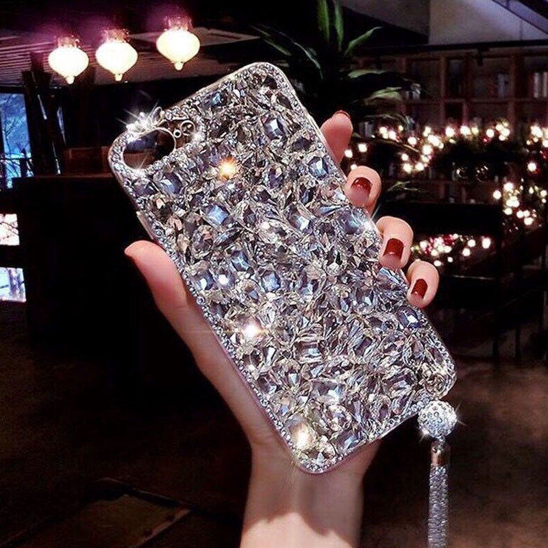เคสติดเพชร เคส iPhone เคสโทรศัพท์ แอปเปิ้ล14 pro max เคสมือถือกันกระแทก เคสป้องกัน เปลือกเจาะ เคสโทรศัพท์มือถือ ประดับกลิตเตอร์ สำหรับ Apple iPhone 16 Pro Max 15 pro max 15 16 plus 13 Pro Max 12 Mini X XR XS SE2 11 12 ProMax 14 Pro Max Case