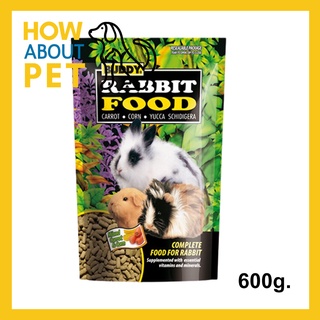 อาหารกระต่าย Buddy อาหารกระต่ายโต 600ก. (1 ถุง) Buddy Rabbit Food Complete Food for Rabbit Adult Rabbit Food 600g. (1bag