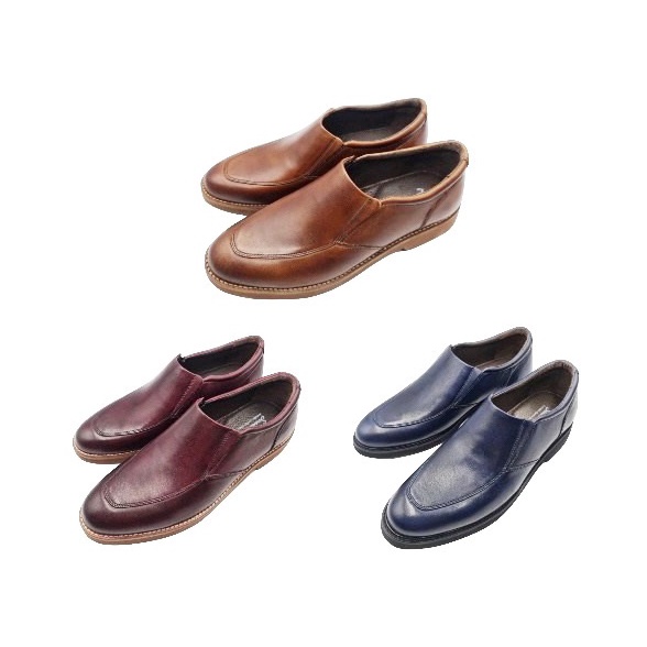 Saramanda รุ่น 167024 รองเท้าคัชชูผู้ชาย หนังแท้ แบบสวม มี 3 สี
