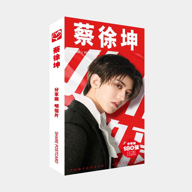 180pcs/set Idol Producer NINE PERCENT  caixukun Postcard card