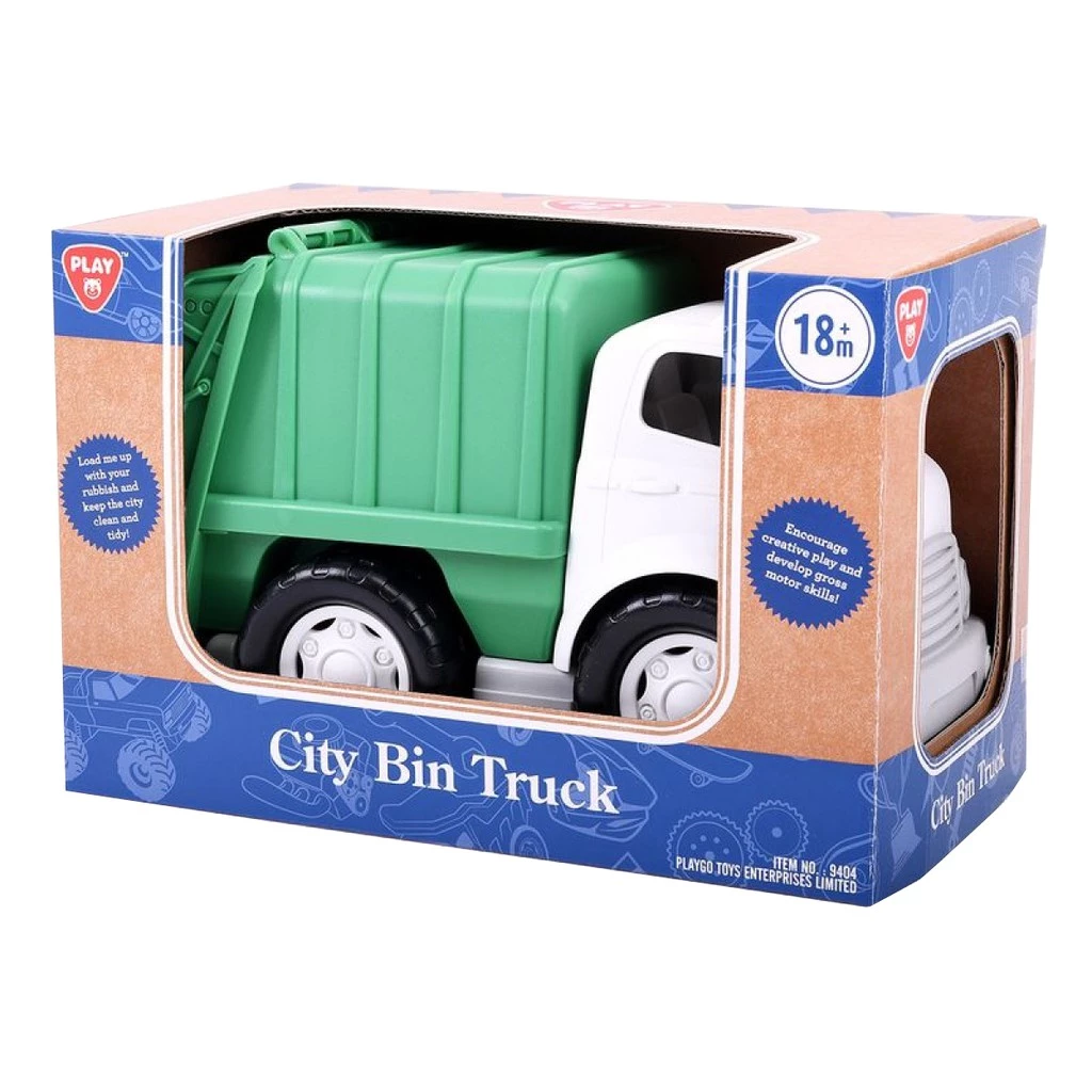 Playgotoys ของเล่นเสริมพัฒนาการ รถเก็บขยะ(9404)