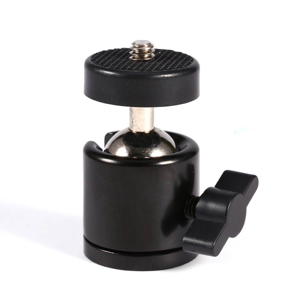TaffiSTUDIO มินิหัวบอลขาตั้งกล้องกล้อง DSLR 360 หมุน 1/4 นิ้ว - QM3624