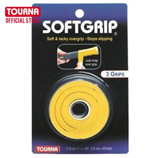 กริปพันด้ามแบดมินตัน, เทนนิส, กอฟท์ TOURNA SOFTGRIP Overgrip 3 ชิ้น กริปไม้เทนนิส กริปไม้แบดมินตัน