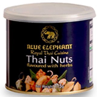 บลูเอเลเฟ่นท์ถั่วรวมสมุนไพร 115กรัม Blue Elephant Nuts Mixed with Herbs 115 g.