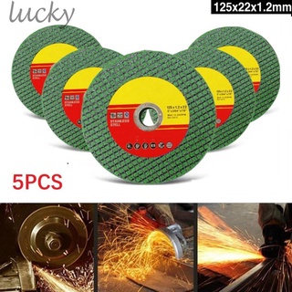LUCKY~5pcs 125mm Cutting Disc Angle Grinder Stainless Steel Grinding Resin Double Mesh Brand New#Ready Stock