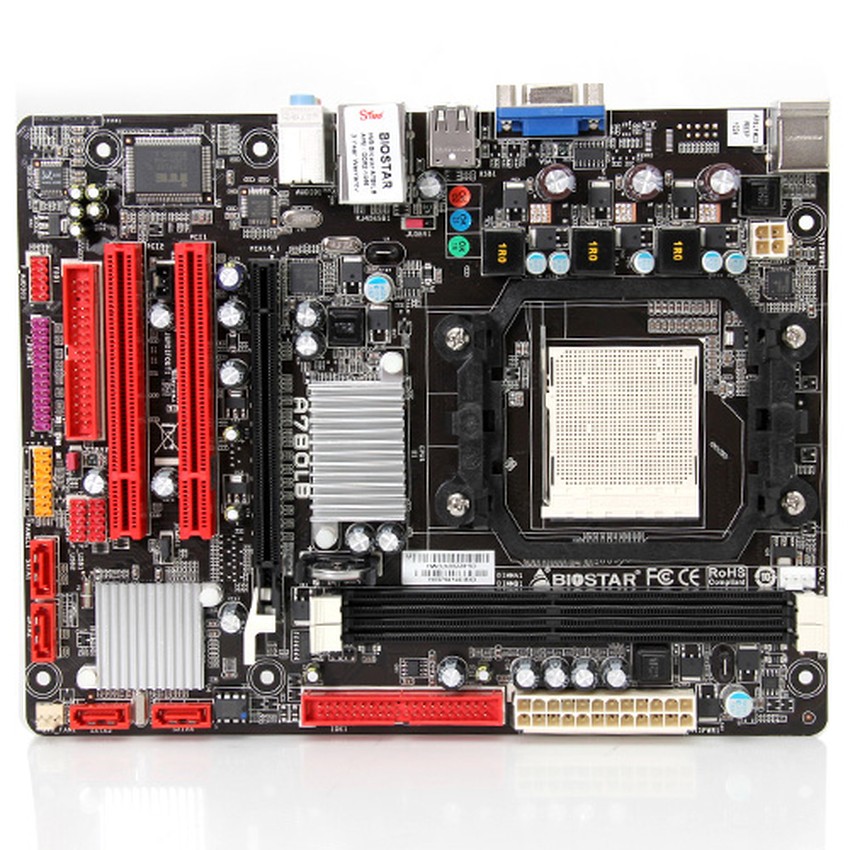 BIOSTAR Mainboard  A780LB 'STrek' AMD AM2 (VGA On)